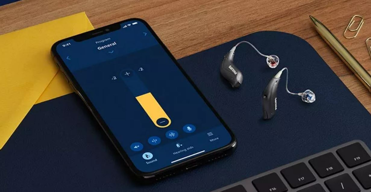 pair hearing aids to the phone